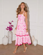 Merianna Fit and Flare Midi Dress