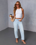 White % Halo Seamless Crop Top-2