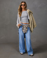 Jamiyah Cable Knit Top
