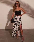 Casie Floral Maxi Skirt