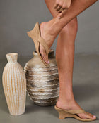 Ranie Faux Suede Wedge Heels