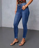 Perry Super Stretch High Rise Skinny Jeans