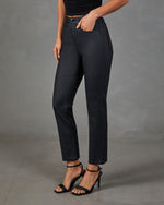 Jameson Super Stretch Coated Denim Jeans