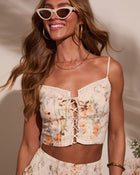 Sightseer Lace Up Front Tank