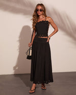 Easy Poise Floral Eyelet Cami