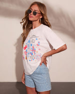 Miss Independence Graphic Cotton Short Sleeve Tee