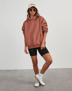 Latte % Ready Or Not Hooded Sweatshirt-2