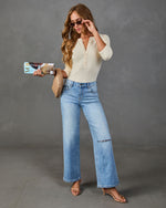 Everyday Edit Long Sleeve Henley Top