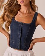 Teslen Denim Tank