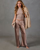 Ridley Satin Wide Leg Pants