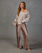 Ridley Satin Wide Leg Pants