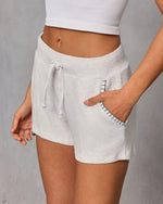 Kelaya Ribbed Drawstring Shorts