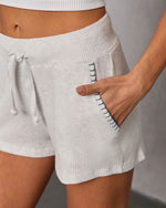 Kelaya Ribbed Drawstring Shorts