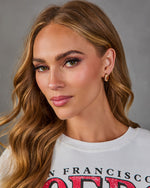 Away Game Football Stud Earrings