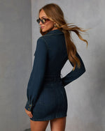 Coralinne Denim Mini Dress