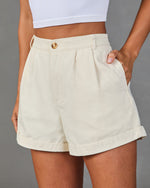Gallery Muse Cuffed Cotton Shorts