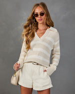 Gallery Muse Cuffed Cotton Shorts