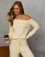 Meina Off The Shoulder Sweater