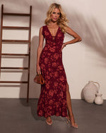 Jiya Bust Tie Maxi Dress