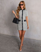 Salenia Tweed Mini Dress
