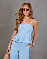 Sunday Stroll Peplum Top