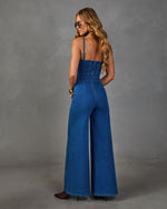 Trendsetter Denim Jumpsuit