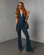 Lanah Denim Jumpsuit
