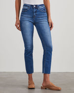 Ronnie Super Stretch High Rise Straight Leg Jeans