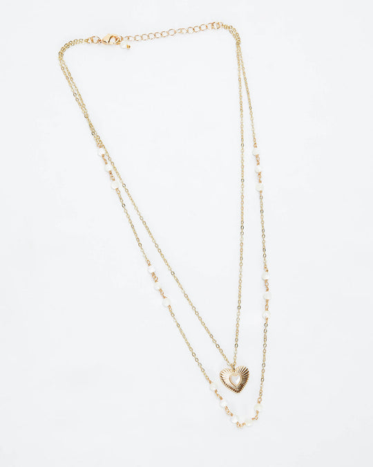 Heartstring Layered Necklace