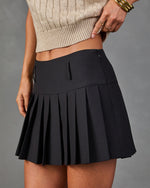 Everly Pleated Mini Skort