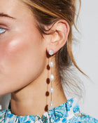 Gold % Quinn Pearl Drop Earrings-3