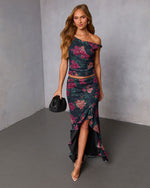 Falling Pretty Lace Maxi Skirt