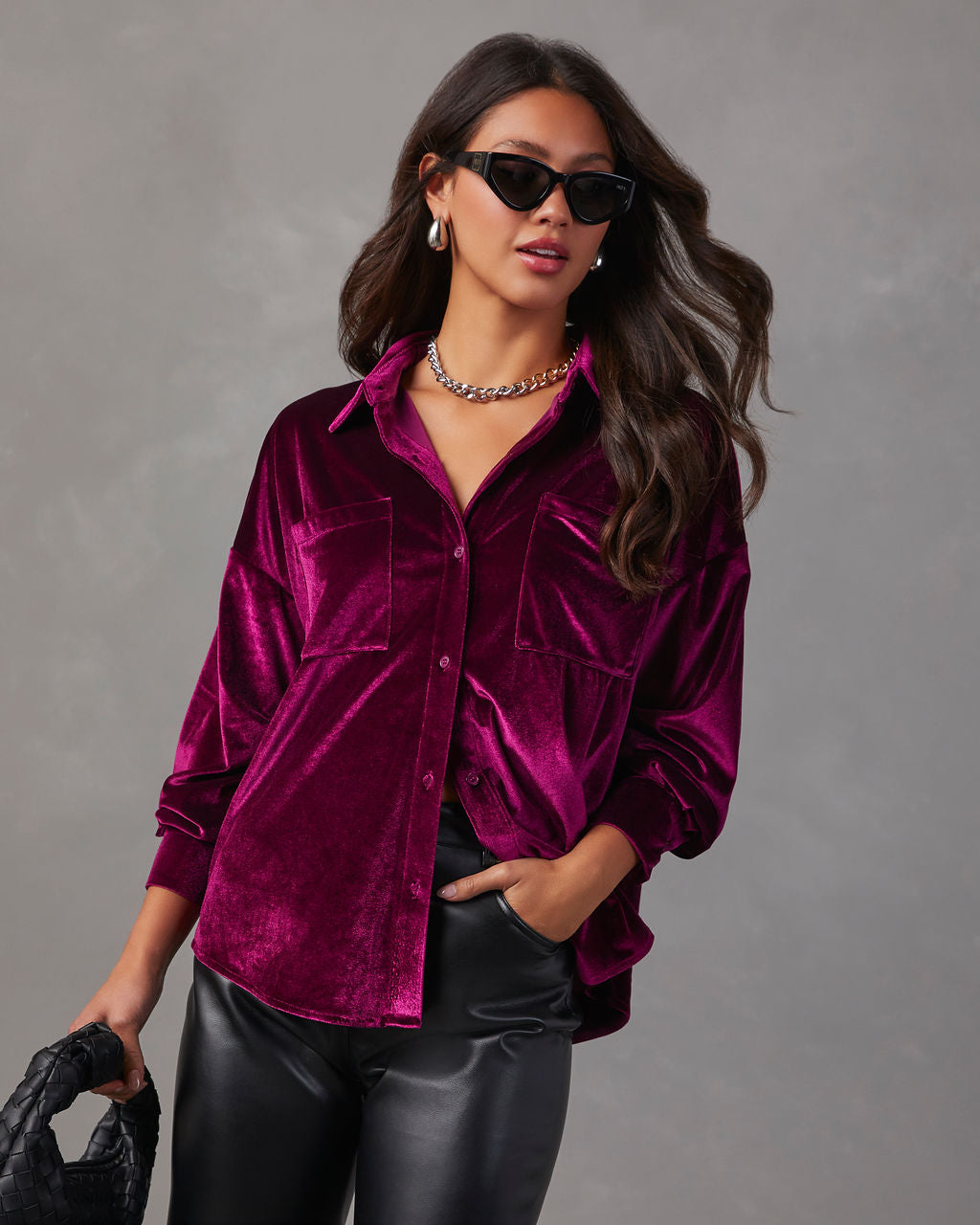 Lucky Brand Womens Velvet Contrast Embellished T-Shirt, Purple, X-Small