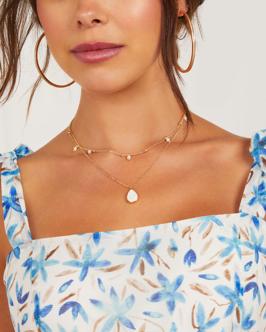 Gold % Finders Keepers Layered Necklace-2