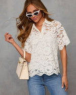 Tylah Floral Lace Top