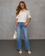 Tylah Floral Lace Top