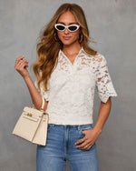 Tylah Floral Lace Top
