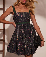 Untamed Bloom Floral Mini Dress