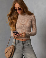 Ash % Slay Mode Abstract Flocked Top-5