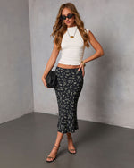 Sweetie Bloom Floral Midi Skirt