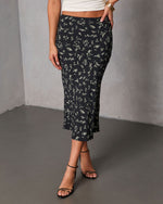 Sweetie Bloom Floral Midi Skirt