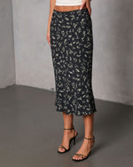 Sweetie Bloom Floral Midi Skirt