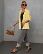 Lemon % Glow Getter Double Breasted Blazer-13
