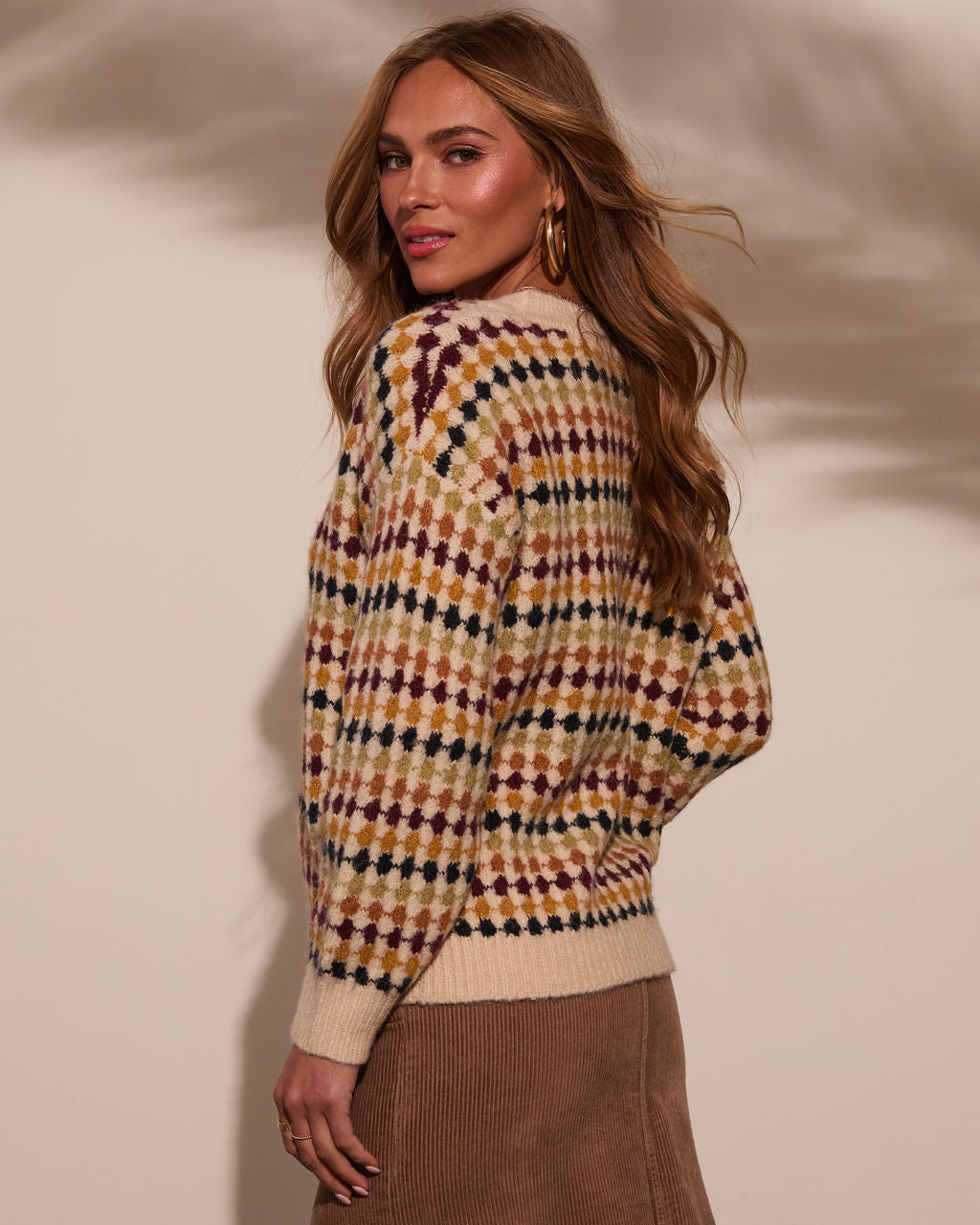 Cozy Up Abstract Knit Cardigan – VICI