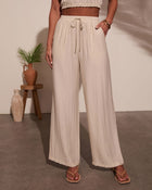 Pamella Pleated Wide Leg Pants