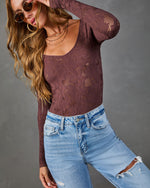 Emmalyn Seamless Lace Bodysuit