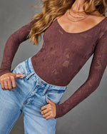 Emmalyn Seamless Lace Bodysuit