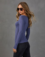Jamiyah Cable Knit Top