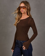 Kye Knit Long Sleeve Top
