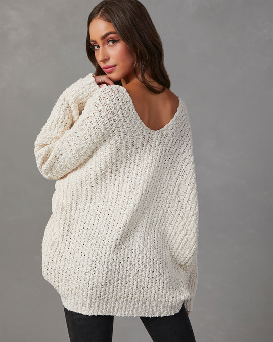 Natural % Warms My Soul Knit Sweater-4